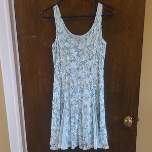 Disney Blue Scoop Neck Sundress